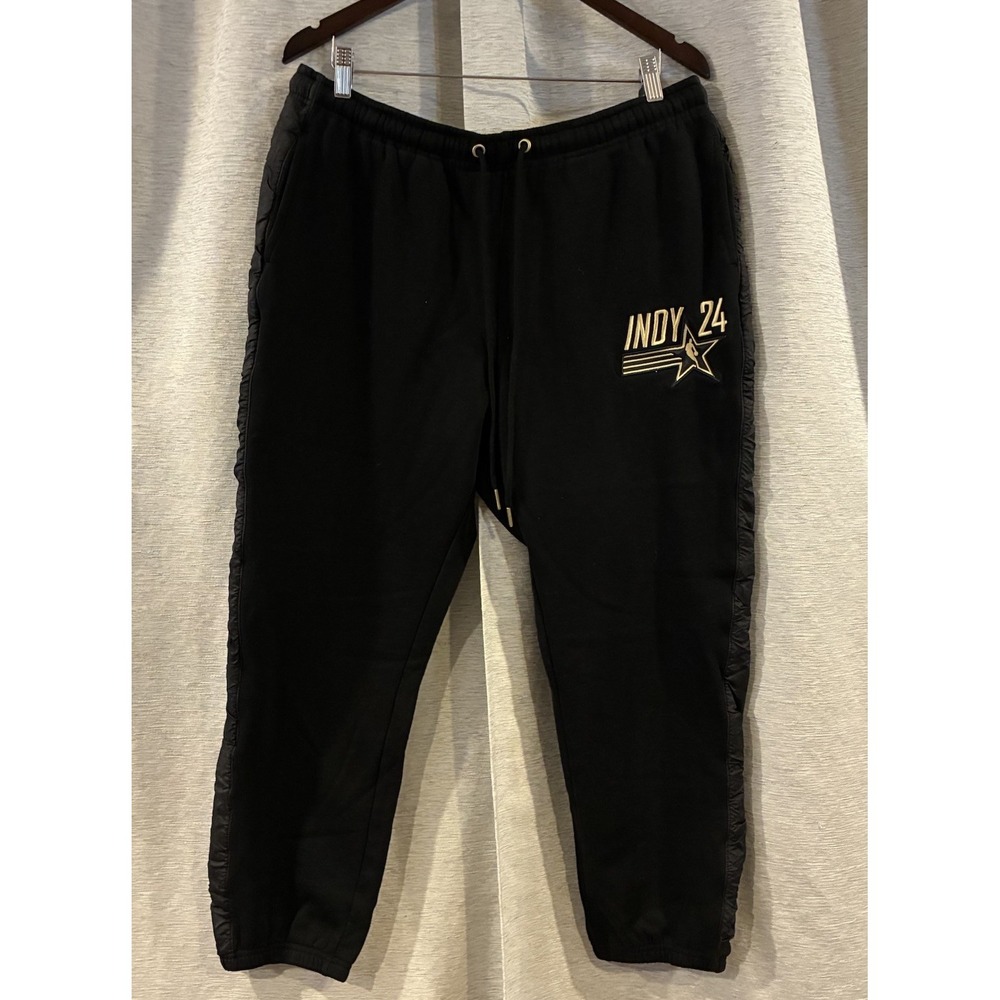 Mitchell & Ness Indy 24 WNBA All Star Game Sweatpants Fleece Black T-191